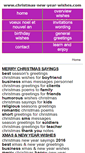 Mobile Screenshot of christmas-new-year-wishes.com